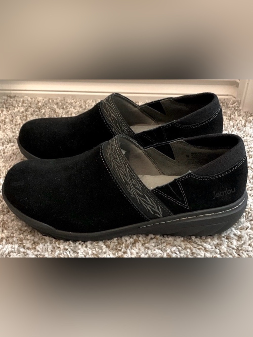 💙Jambu Embroidered Betty Loafer